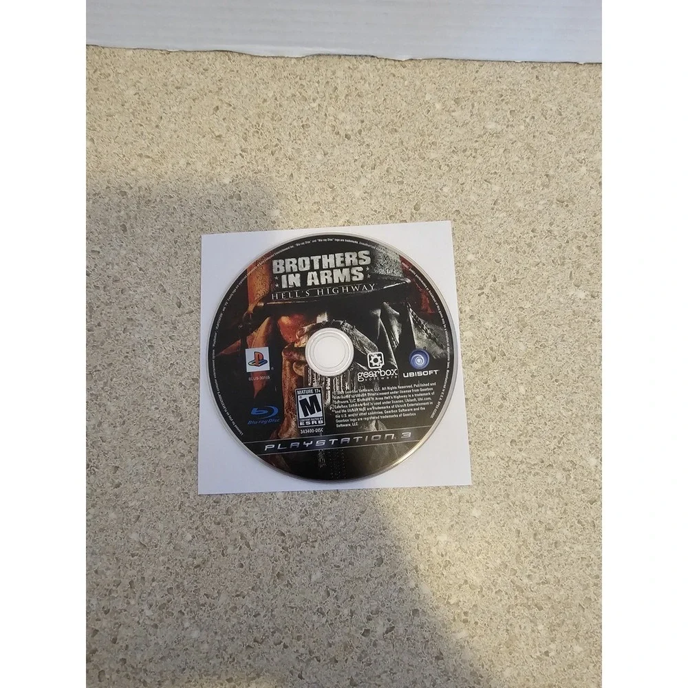 brothers in arms hell's highway ps3 Disc Only
